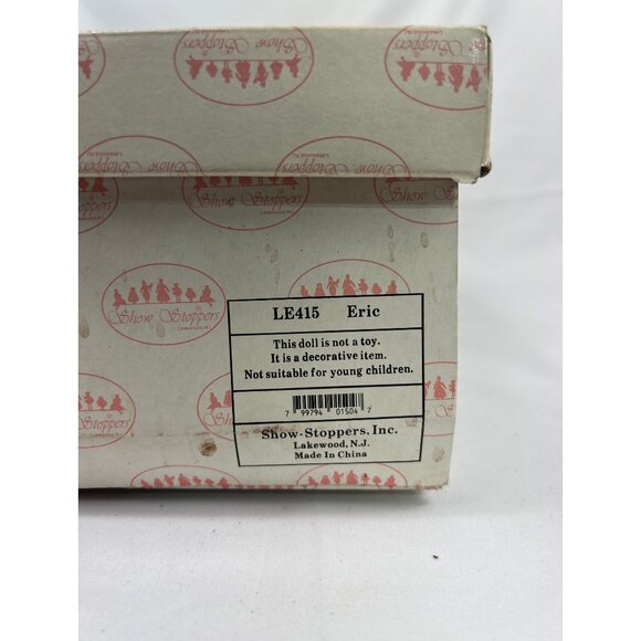 Show Stoppers Eric Porcelain Doll 20" Limited Edition 2500 Duck Basket Vintage 1 - Picture 3 of 12